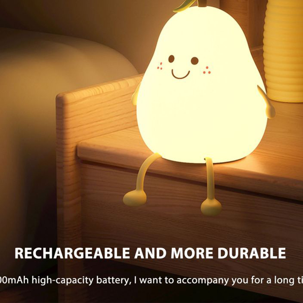 Cute Smile Silicone LED Night Light: Your Adorable Companion for Sweet Dreams