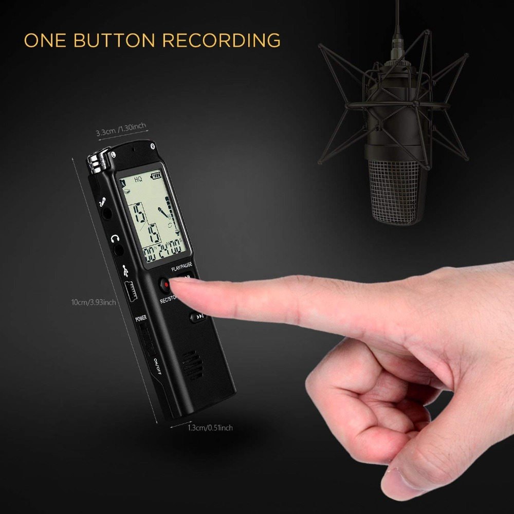 Voice Recorder USB Professional Dictaphone: Capture Every Important Moment with Crystal Clarity