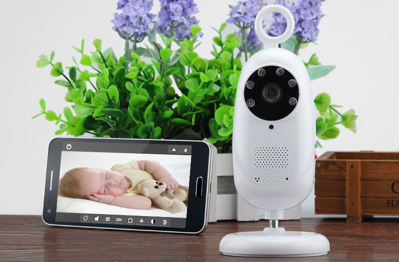 Wi-Fi Camera Baby Monitor – 1/3 Inch CMOS, 720p, H.264, Night Vision, IR-Cut, Micro SD Card Support