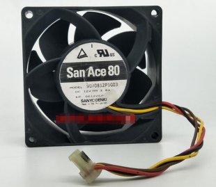 Wholesale Sanyo 9GV0812P1G03 12V 3.8A 4wires Cooling Fan