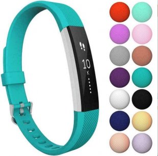 Wholesale Bracelet blue_L For Fitbit Alta/Alta HR Band Secure Strap Wristband Buckle