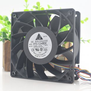 Wholesale DELTA FFC1248DE 48V 0.75A 4 wires Cooling Fan