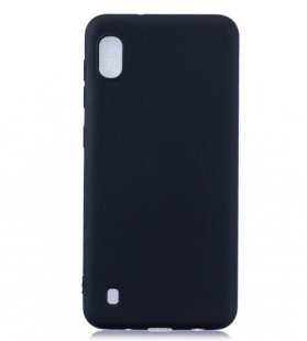 Wholesale Lovely Candy Color Matte TPU Anti-scratch Non-slip Protective Cover Back Case black For Samsung A10