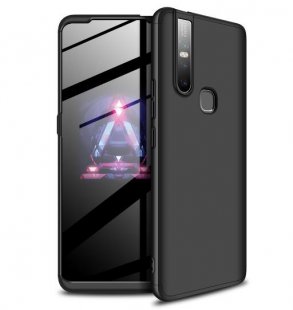 Abctay Ultra Slim PC Back Cover Non-slip Shockproof 360 Degree Full Protective Case black For VIVO S1/V15