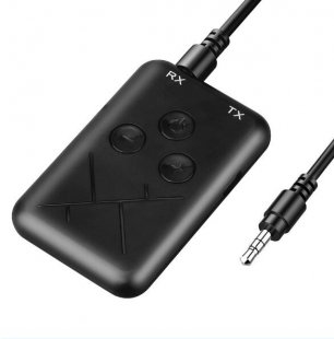 Wholesale for Driver Transmit and Receive Adapter 2-in-1 3.5mm Black Bluetooth Audio Transmitter No Need