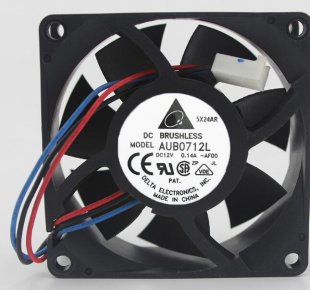 Wholesale Cooling Fan DELTA AUB0712L 12V 0.14A 3wires