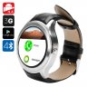 NO.1 D5 Android Smart Watch - 3G SIM, BT4.0, Wi-Fi, Google Play, Pedometer, Heart Rate, GPS, Barometer (Silver)