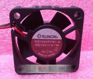 Wholesale SUNON KD1204PFB1-8 12V 0.7W 2wires cooling Fan