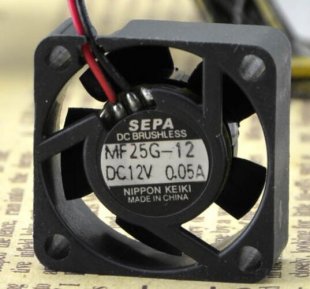 Whholesale Cooling Fan SEPA MF25G-12 12V 0.05A 2wires