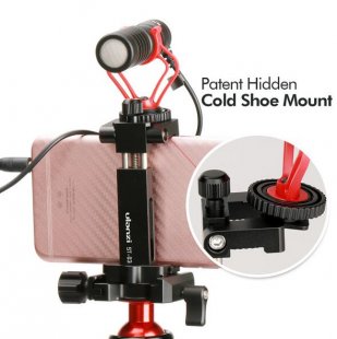 Wholesale Cold Shoe Mount Stand red Ulanzi Metal Intelligent Phone Tripod Mount