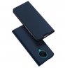 Wholesale Leather Mobile Phone Cover Magnetic Protective Case Bracket with Cards Slot Royal blue DUX DUCIS For Redmi K30 Pro