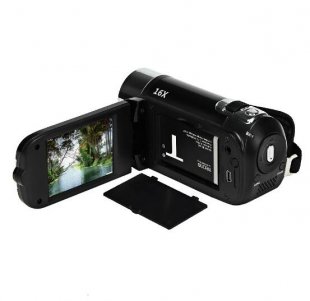 Wholesale DV Home Camera - Black UK PLUG HD 1080P 16M 16X Digital Zoom Video Camcorder TPT LCD Camera