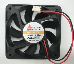 Wholesale Y.S.Tech 6015 FD126015LL 12V 0.12A 2Wire Cooling Fan