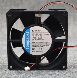 Wholesale EBMPAPST 3314HR 24V 220MA 5.3W 2wires cooling Fan