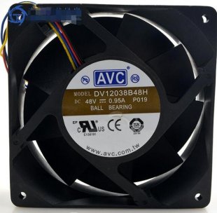 Wholesale AVC DV12038B48H 48V 0.95A 4wires Cooling Fan