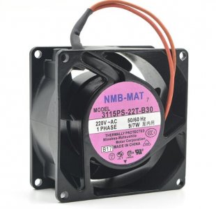 Wholesale NMB 3115PS-22T-B30 220V 9/7W 2wires Cooling Fan