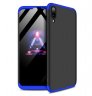 Abctay pro 2019 Ultra Slim PC Back Cover Non-slip Shockproof 360 Degree Full Protective Case Blue black blue For HUAWEI Y7