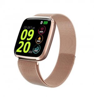 Wholesale Fitness Tracker Steel gold S7 Smart Watch Color Screen Sleep Heart Rate Monitor Sport