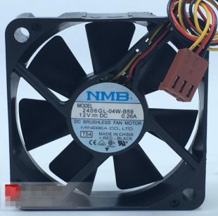 Wholesale Cooling Fan NMB 2406GL-04W-B59 12V 0.26A 3wires