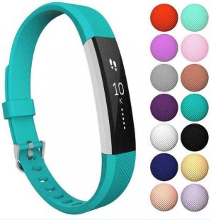 Wholesale Bracelet blue_S For Fitbit Alta/Alta HR Band Secure Strap Wristband Buckle