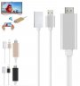 Wholesale Plug and Play 8pin USB to HDMI Adapter HDTV Audio AV Cable Fit for iPad / iPod / iPhone