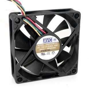 Wholesale AVC DA07520B12U 12V 0.52A 4wires Ball Cooling Fan