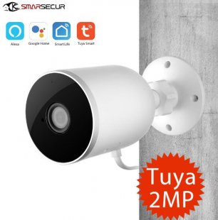 Wholesale Wireless 1080P Two Way Audio Tuya Smart Life Motion Sensor British Plug Smart WiFi IP Camera Outdoor Waterproof