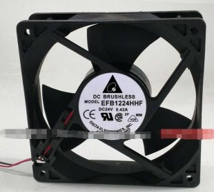 Wholesale DELTA EFB1224HHF 24V 0.42A 2wires Cooling Fan