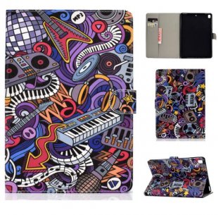 Wholesale Laptop Protective Case Color Painted Smart Stay PU Cover Graffiti For iPad 5/6/7/8/9-iPad Pro9.7-iPad 9.7