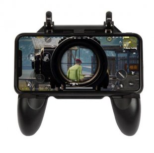 Wholesale for PUBG Fortnite Black Gaming Joystick Handle Holder Controller Mobile Phone