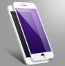 Abctay 2 Pcs For iPhone 7/8 plus 0.2mm 3D Full Coverage Anti Purple-ray Tempered Glass Screen Protector-black