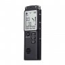 Voice Recorder USB Professional Dictaphone Digital Audio Voice Recorder with WAV MP3 Player black(16GB)