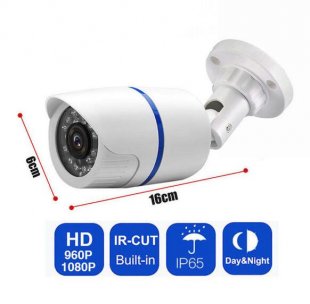 Wholesale with Night Vision NTSC-3.6MM HD 1080P Outdoor IR Video Camera Security System Motion Detector