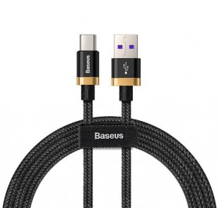 Wholesale for Type-C 40W 1m Black gold_Black gold Baseus Purple Gold Red HW Flash Charge Cable USB