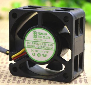 Wholesale TECHCOLTD 4020 DFB402024M 24V 1.9W Dual Ball Bearing Fan ,FUNAC Fan,Cooling Fan