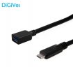 Wholesale DiGiYes USB 3.1 TypeC to USB 3.0 Type A Female Cable 30CM/1Ft Data Sync Charging Cord Fit for ChromeBook Pixel / Nexus / One Plus and Other TypeC Device