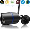 Wholesale HD IR Outdoor Wireless Camera UK Plug 1080P Security Wireless WIFI IP Audio Camera