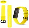 Wholesale Sports Wristband yellow_small for Fitbit Charge 3 Replacement Band Silicone Strap