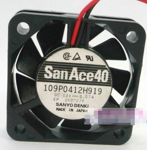 Wholesale Sanyo 109P0412H919 12V 0.07A Cooling Fan