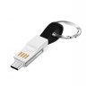 Abctay 3 in 1 Magnetic 13CM Mini USB Data Cable Mobile Phone Portable Charging Data Cables Type C/Micro USB black