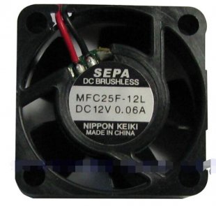 Wholesale Cooling Fan SEPA MFC25F-12L 12V 0.06A 2wires