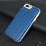 Abctay Multifunction Magnetic Leather Wallet Case Card Slot Shockproof Full Protection Cover for iPhone X 7/8 7/8 Plus blue2JMB