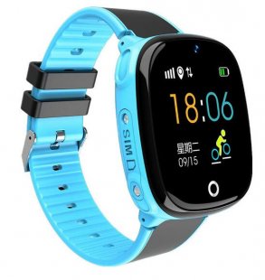 Wholesale for Student Kids blue Children Smart Watch GPS Positioning Wristwatch Card Photo Camera