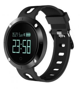 Wholesale Waterproof Information Massage Reminder Bluetooth Smart Bracelet black Heart Rate Blood Pressure Bracelet