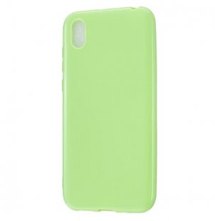 Abctay 2018/2019 TPU Phone Case Simple Profile Delicate Finish Cellphone Cover Full Body Protection Fluorescent green For HUAWEI Y5