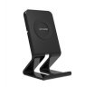 Wholesale for Android/iPhone Cellphone Fast and Safe Charging Vertical Stand Elegant Desk Charger black QI 10W Wireless Charger