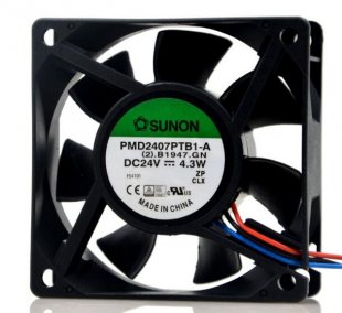 SUNON PMD2407PTB1-A 24V 4.3W 3wires Cooling Fan