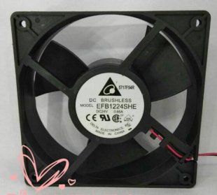 Wholesale DELTA EFB1224SHE 24V 0.66A 2wires Cooling Fan