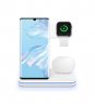 Wholesale for Mobile Phone Headset Smart Watch Wireless Charger white Z5 Split 3 in 1 Multi-function Fast Wireless Charger