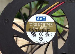 Wholesale AVC BA04510B05H 5V 0.43A Notebook Cooling Fan